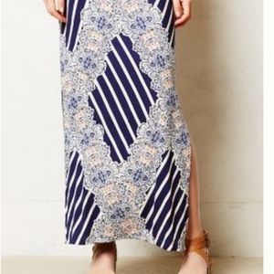 Anthropologie Maeve Long Skirt